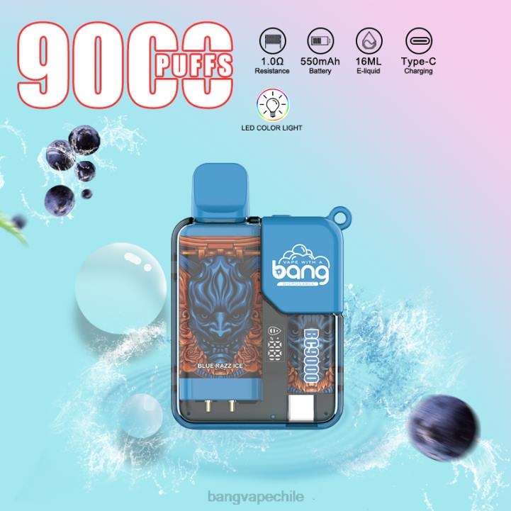 Bang Vape Box BC9000 precargado 16ml desechable - vape with a Bang disposable 2N68T6
