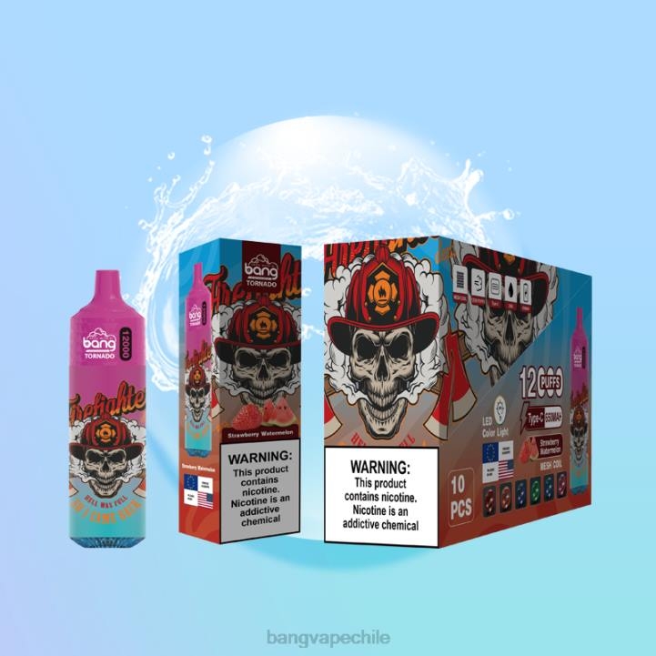 Bang Vape Tornado 12000 inhalaciones con bobina LED y malla. desechable - Vape Gang Chile 2N68T4