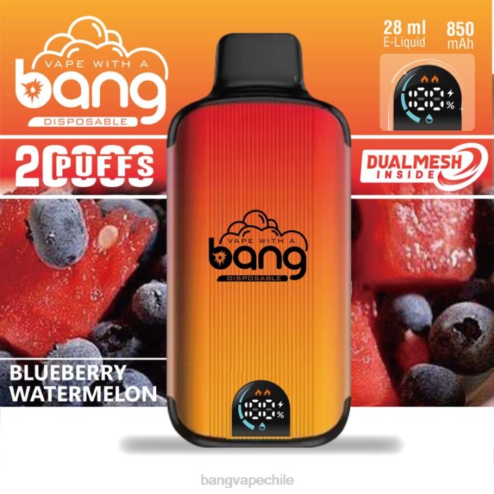 Bang Vape Digital Smart Screen 20000 bocanadas desechable - Bape Vape Chile 2N68T3