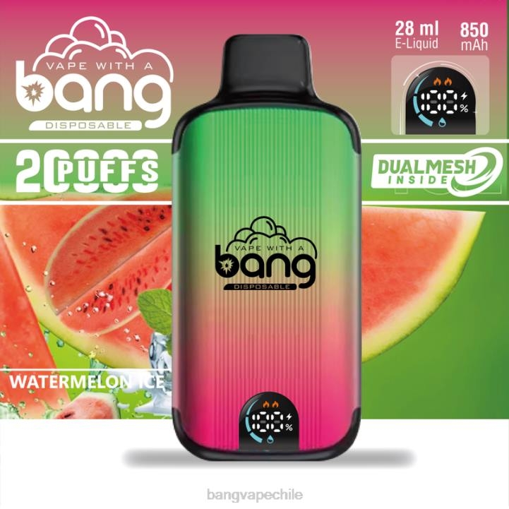 Bang Vape Digital Smart Screen 20000 bocanadas desechable - Bape Vape Chile 2N68T3