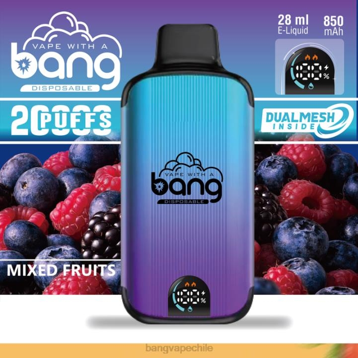 Bang Vape Digital Smart Screen 20000 bocanadas desechable - Bape Vape Chile 2N68T3