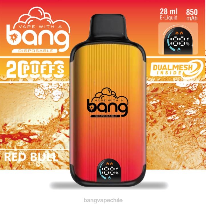 Bang Vape Digital Smart Screen 20000 bocanadas desechable - Bape Vape Chile 2N68T3