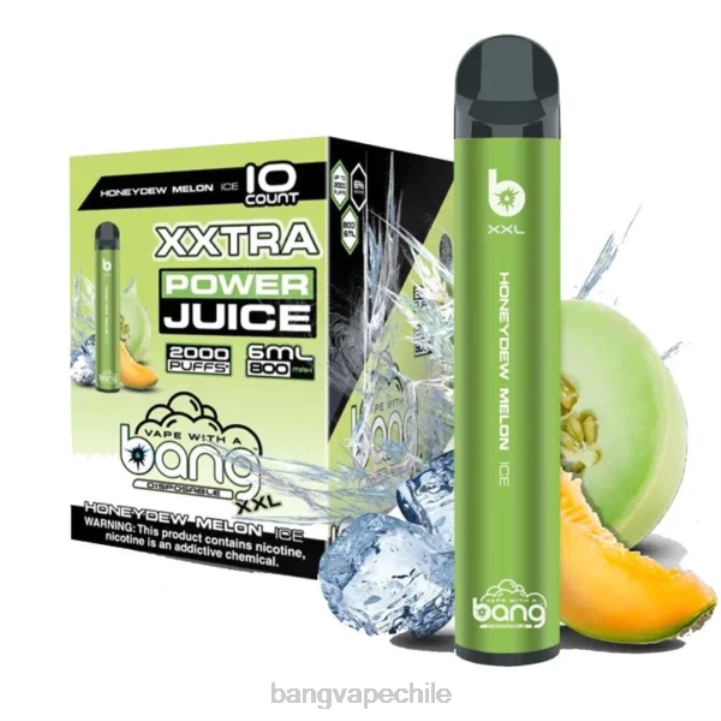 Bang Vape XXL 2000 bocanadas hielo de melón dulce - Bape Vape flavors 2N68T18