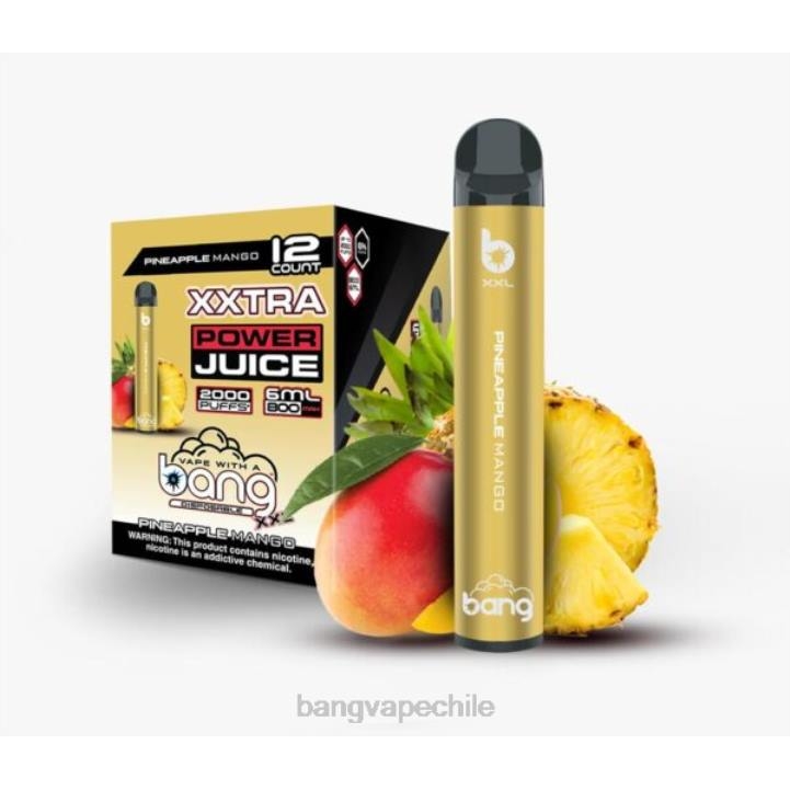 Bang Vape XXL 2000 bocanadas mango de piña - Bape Vape precio 2N68T21