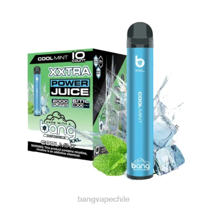 Bang Vape XXL 2000 bocanadas menta fresca - vape with a Bang disposable 2N68T16