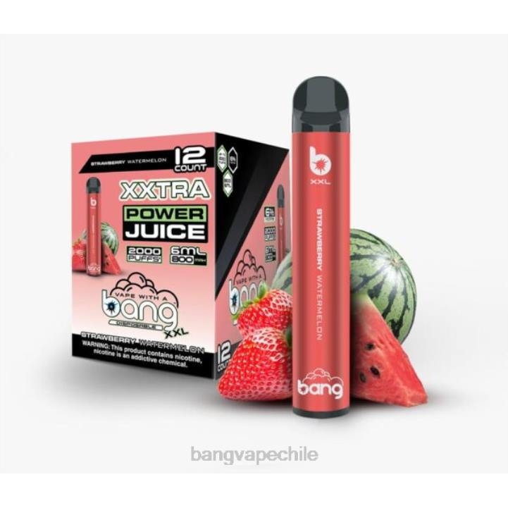 Bang Vape XXL 2000 bocanadas sandia fresa - Vape Gang Chile 2N68T24
