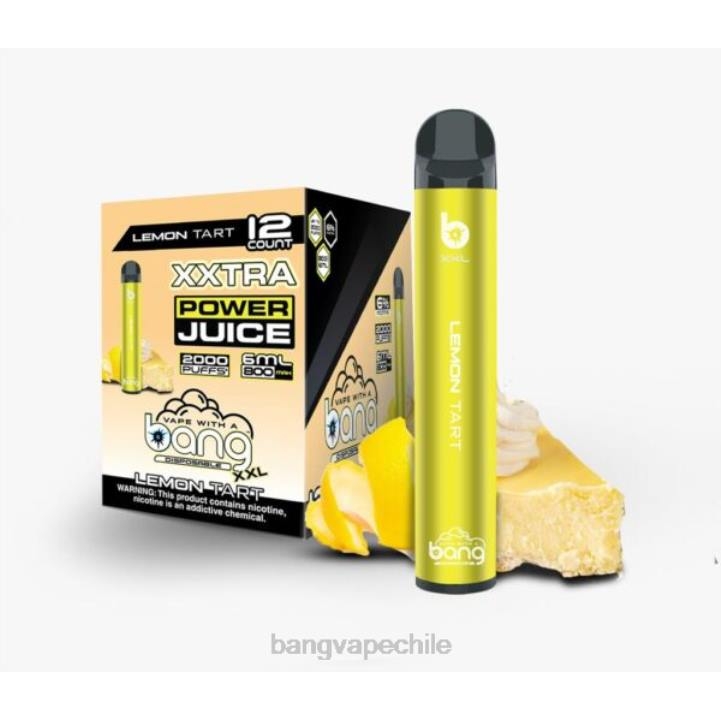 Bang Vape XXL 2000 bocanadas tarta de limón - Bang disposable vape flavors 2N68T19