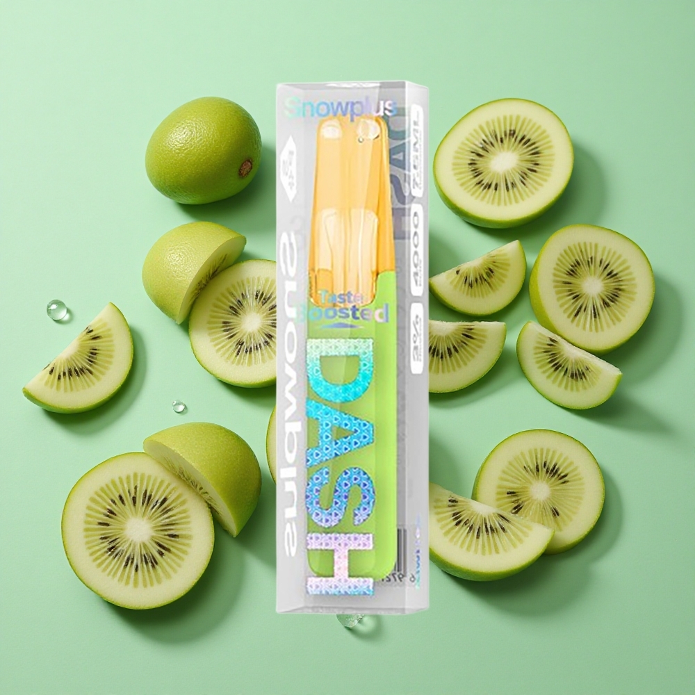 Snowplus Dash 4000 Puffs Dispositivo Desechable Kiwi Hielo 7.5 ml Chile al por mayor