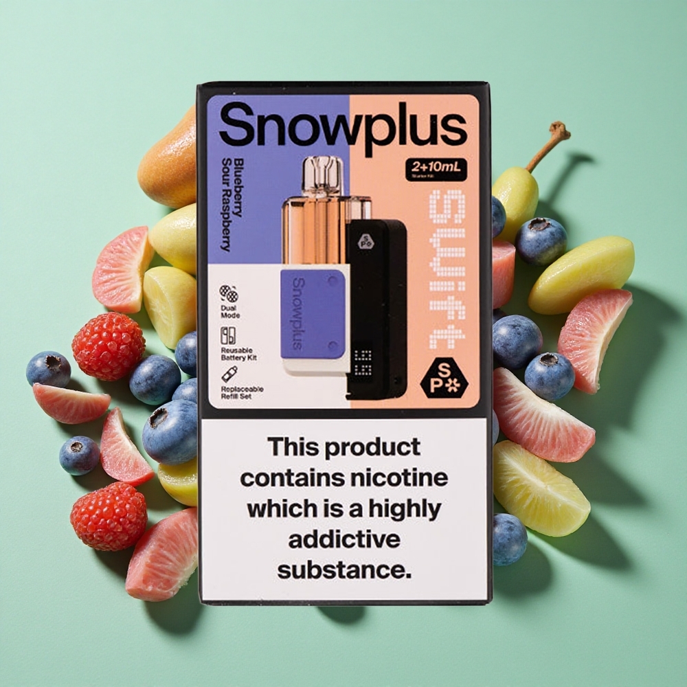 Snowplus Swift 5000 Puffs Arándano Azul Frambuesa Ácida Dual Mesh Chile al por mayor