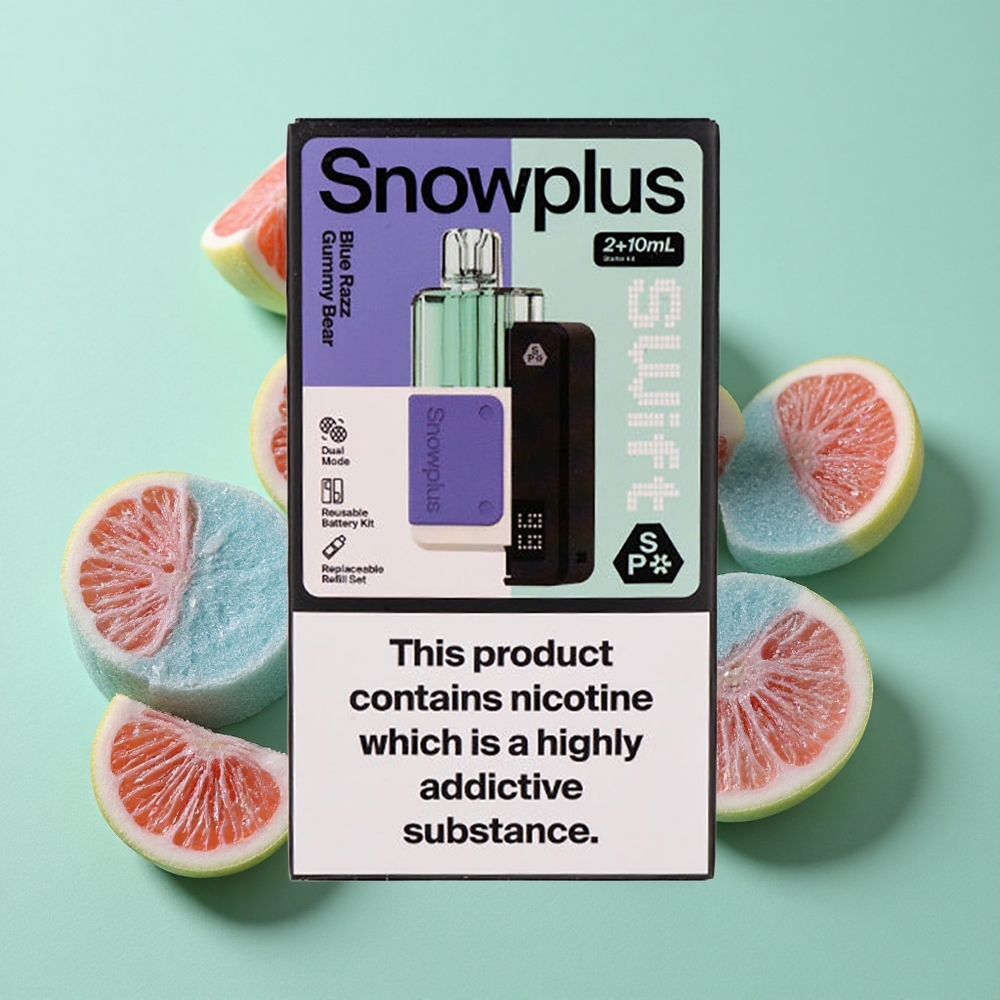 Snowplus Swift 5000 Puffs Blue Razz Gummy Bear Osito de Goma Azul 1000 mAh Chile al por mayor