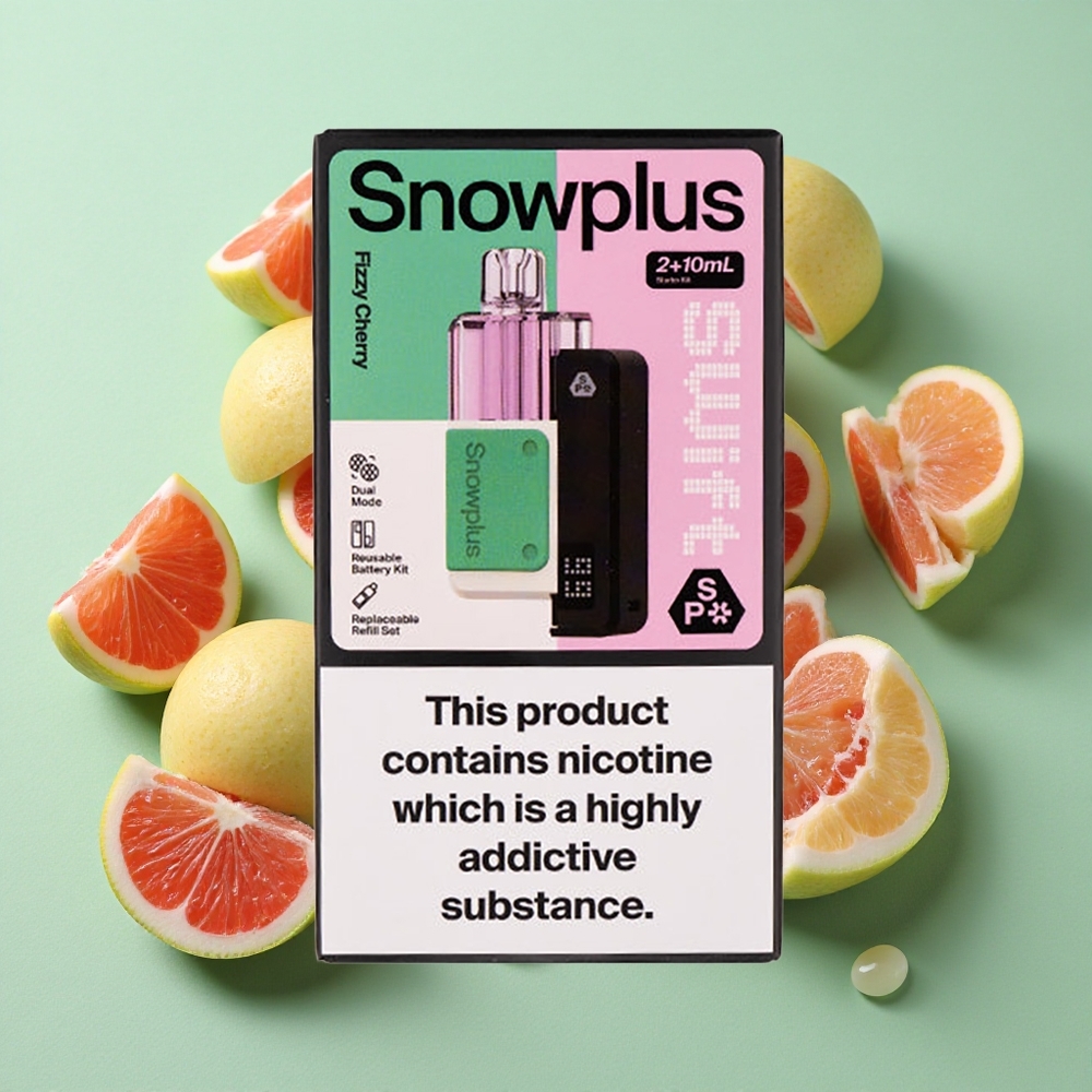 Snowplus Swift 5000 Puffs Cereza Burbujeante 1000 mAh Chile al por mayor