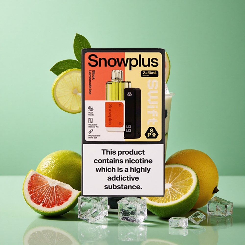 Snowplus Swift 5000 Puffs Limonada Negra Helada Dual Mesh Chile al por mayor