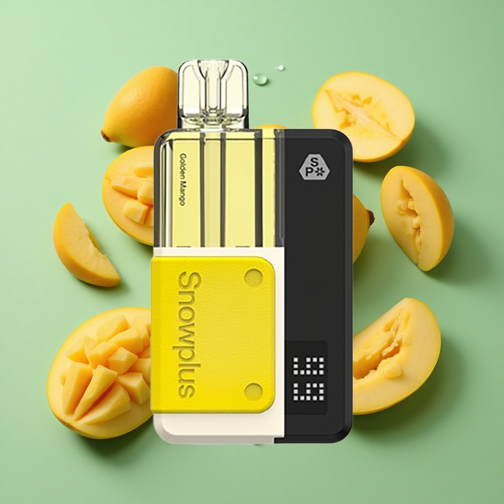 Snowplus Swift 5000 Puffs Mango Dorado Dual Mesh Chile al por mayor