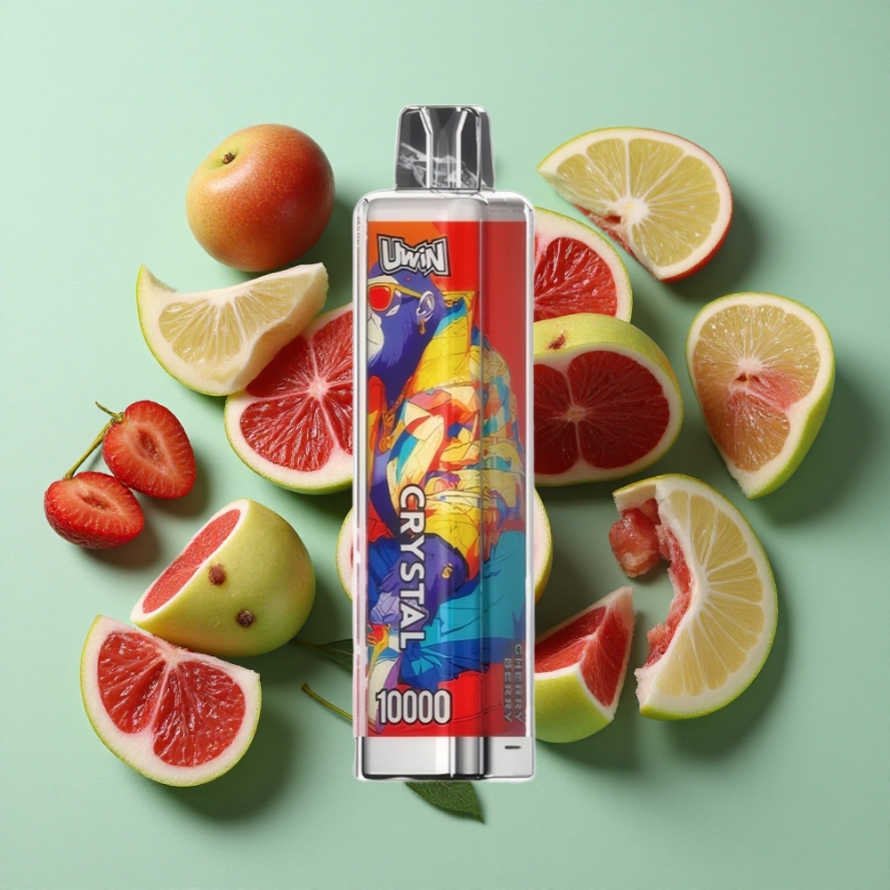 UWIN Crystal 10000 Puffs Cereza y Baya 18ml Chile al por mayor