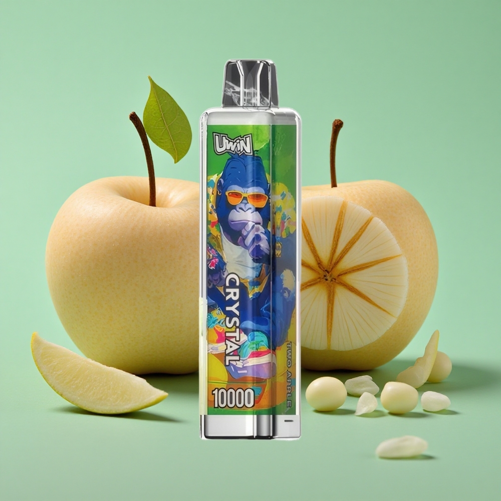 UWIN Crystal 10000 Puffs Dos Manzanas 18ml RGB Chile al por mayor