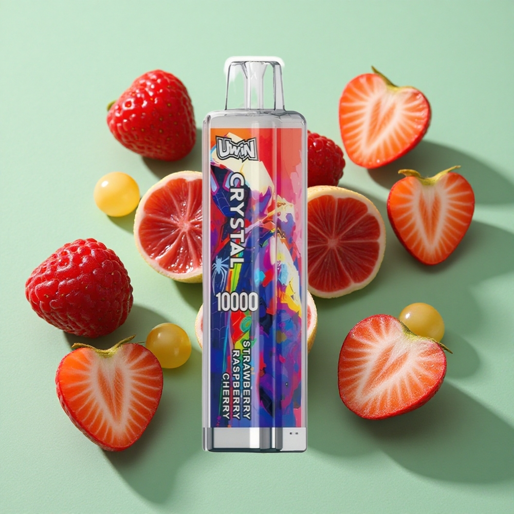 UWIN Crystal 10000 Puffs Fresa Frambuesa Cereza 18ml Chile al por mayor