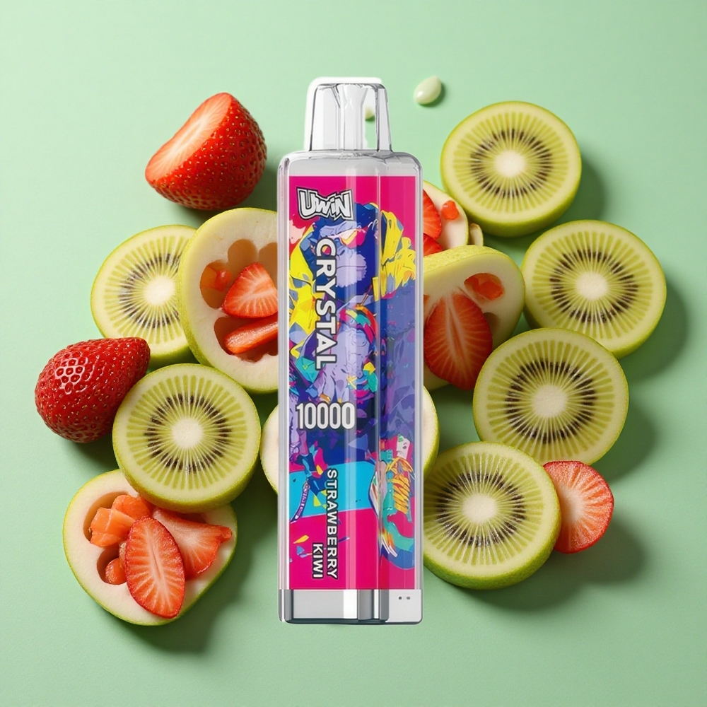 UWIN Crystal 10000 Puffs Fresa Kiwi 18ml Chile al por mayor