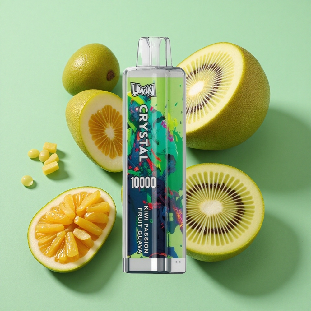 UWIN Crystal 10000 Puffs Kiwi Maracuyá Guayaba 18ml Chile al por mayor