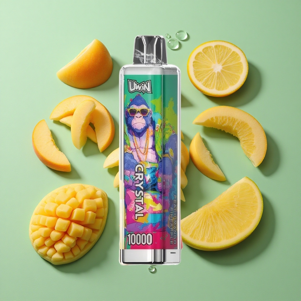 UWIN Crystal 10000 Puffs Melocotón Mango Piña 18ml Chile al por mayor