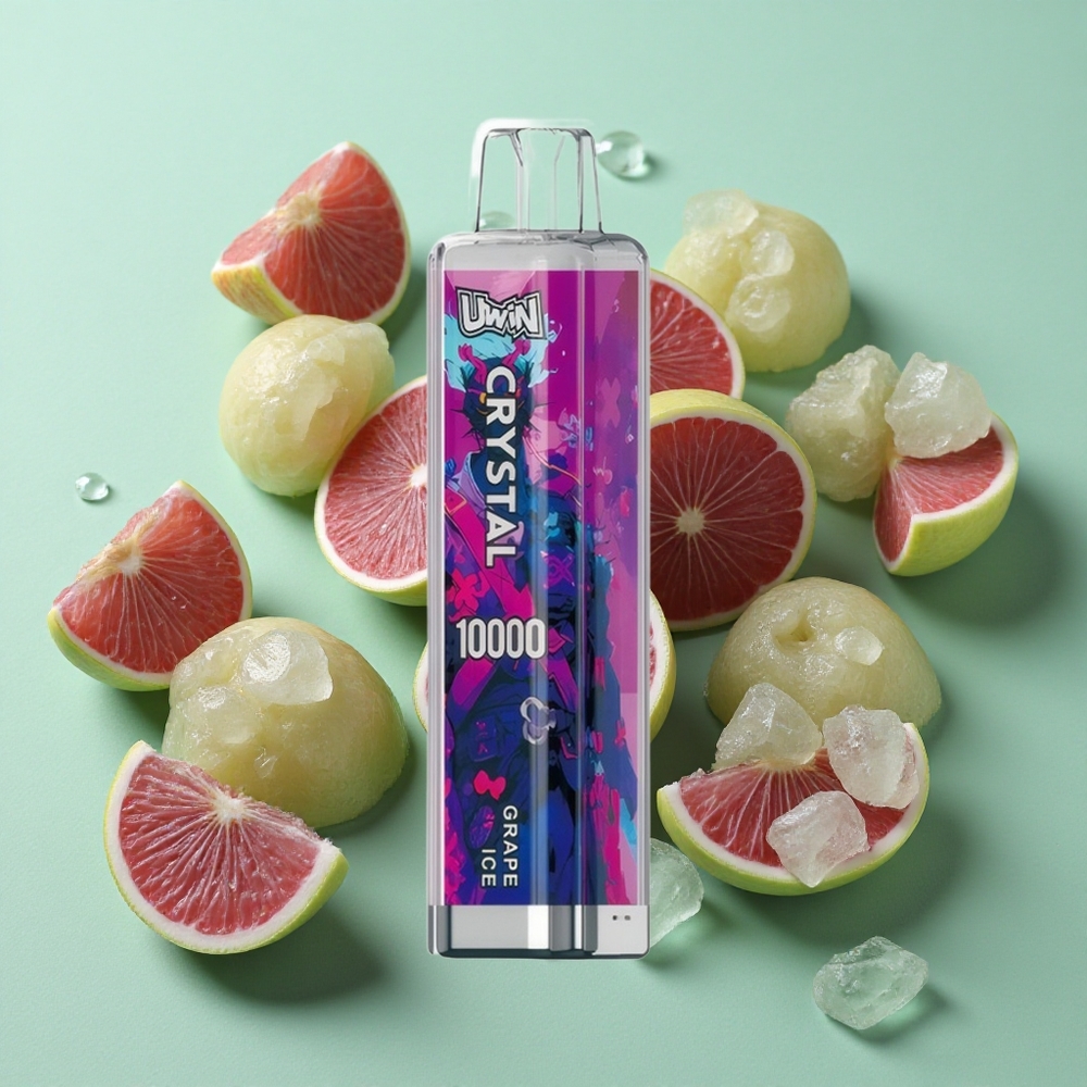 UWIN Crystal 10000 Puffs Uva Hielo 18ml Chile al por mayor