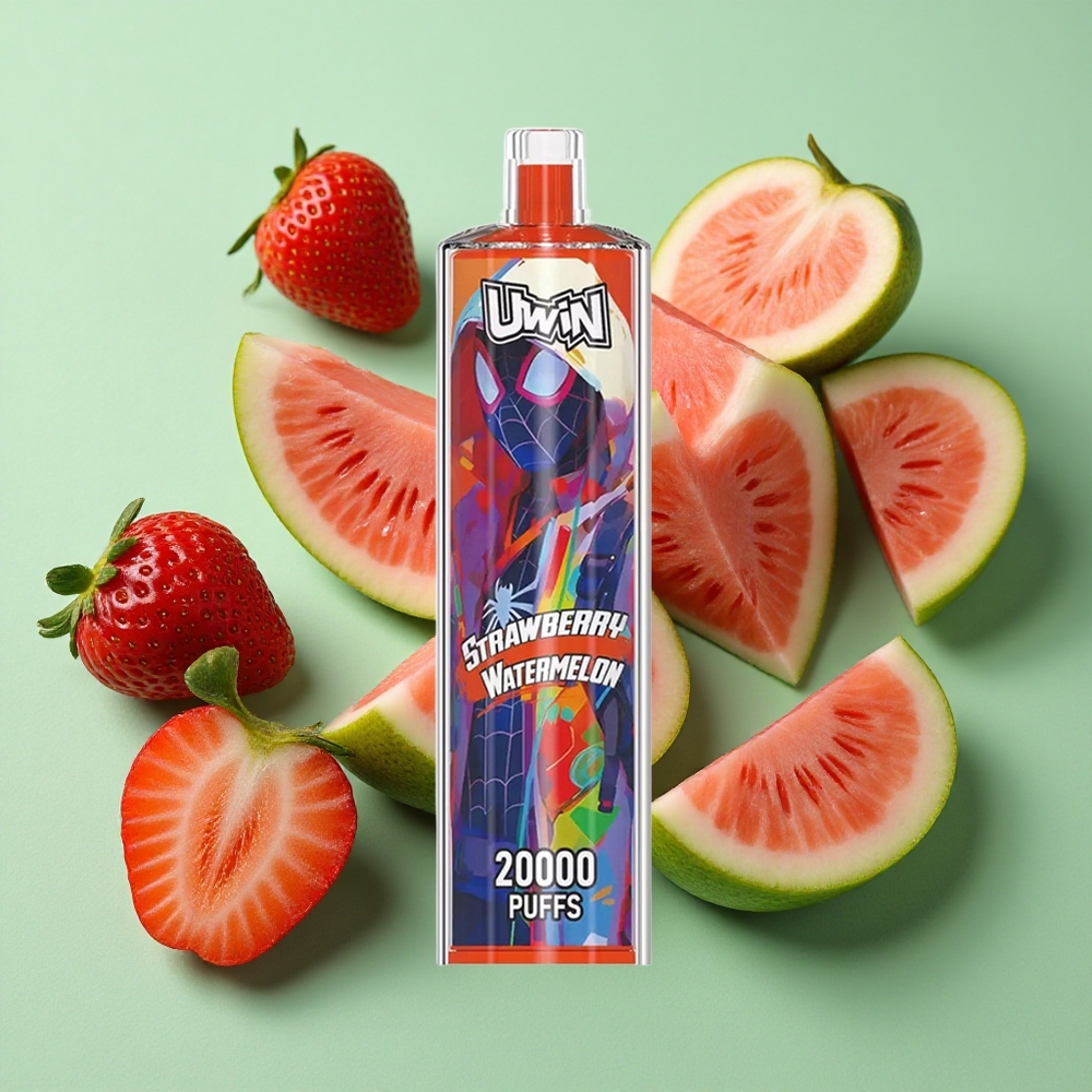 Uwin Shisha Crystal 20000 Puffs Fresa Sandía 22ml Chile al por mayor