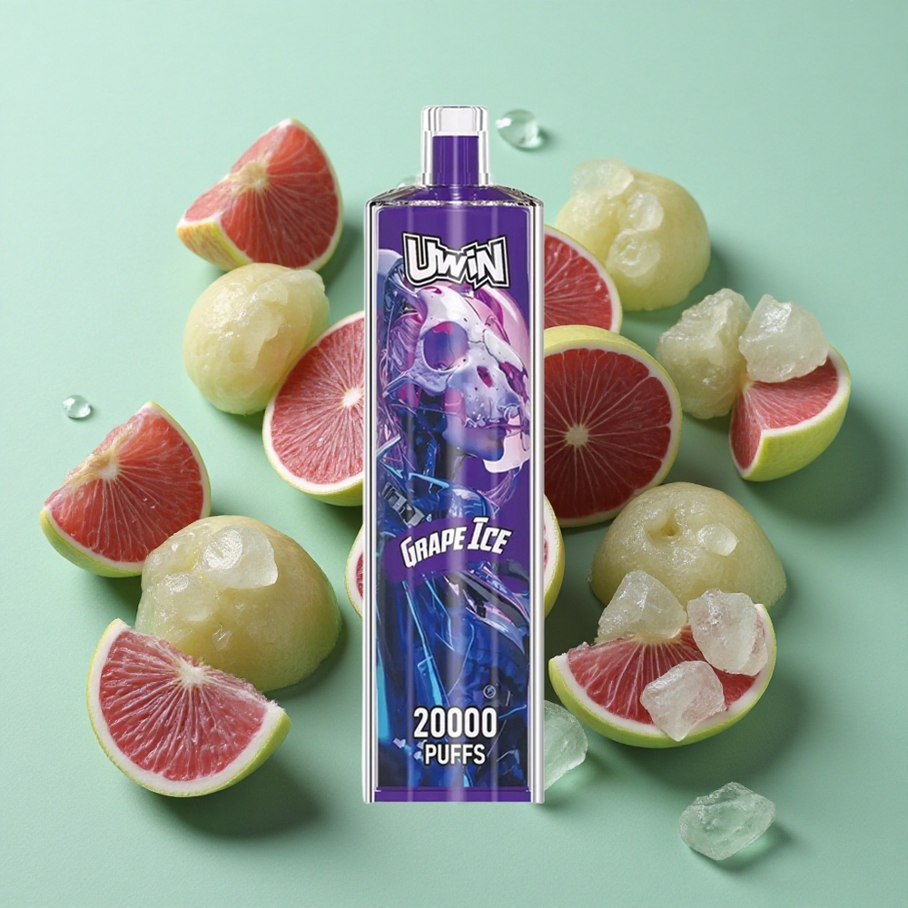 Uwin Shisha Crystal 20000 Puffs Uva Helada Chile al por mayor