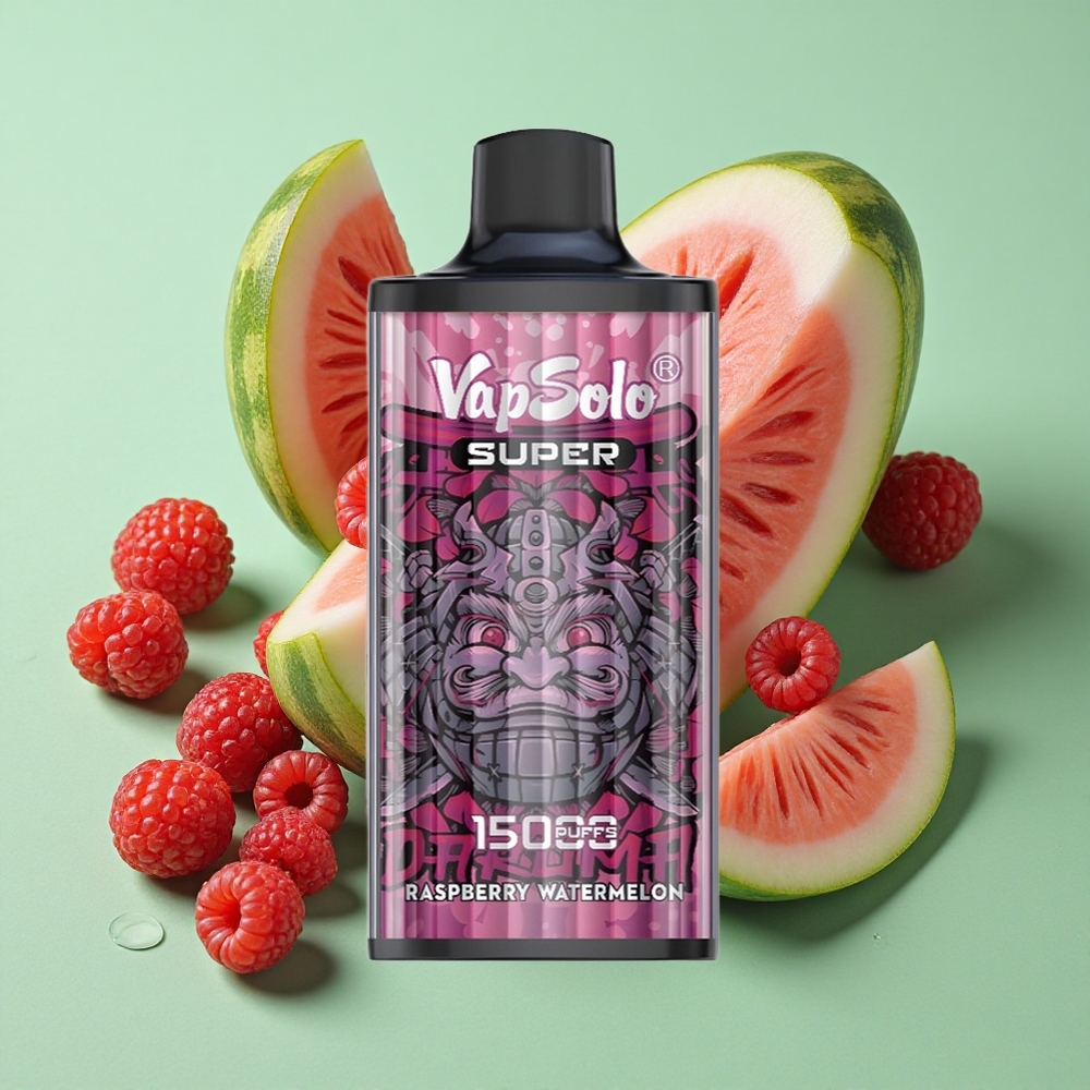 Vapsolo Super 15000 Puffs Frambuesa Sandía 40ml Chile al por mayor
