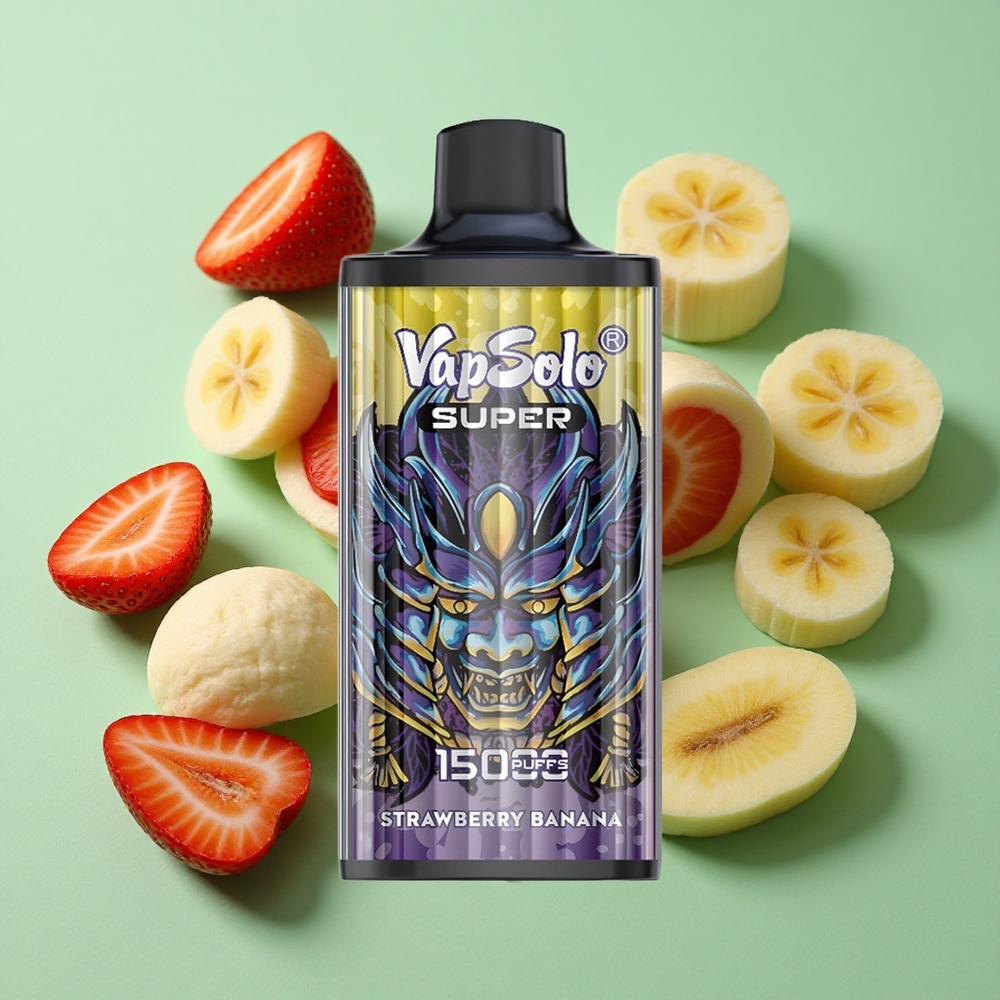 Vapsolo Super 15000 Puffs Fresa Plátano 40ml Chile al por mayor