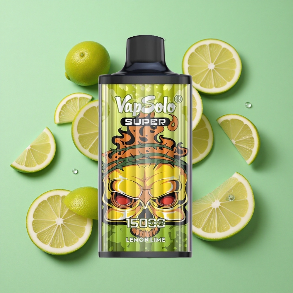 Vapsolo Super 15000 Puffs Lima Limón 40ml Chile al por mayor