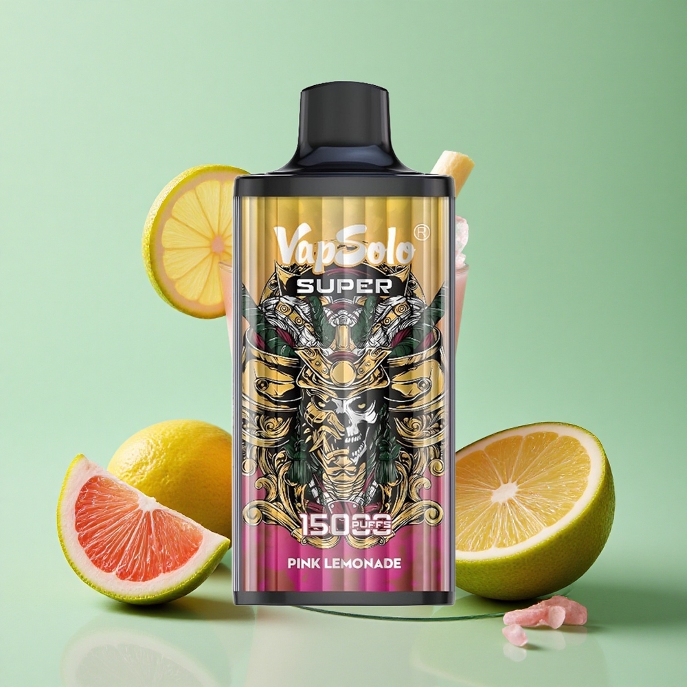 Vapsolo Super 15000 Puffs Rosa Limonada 40ml Chile al por mayor