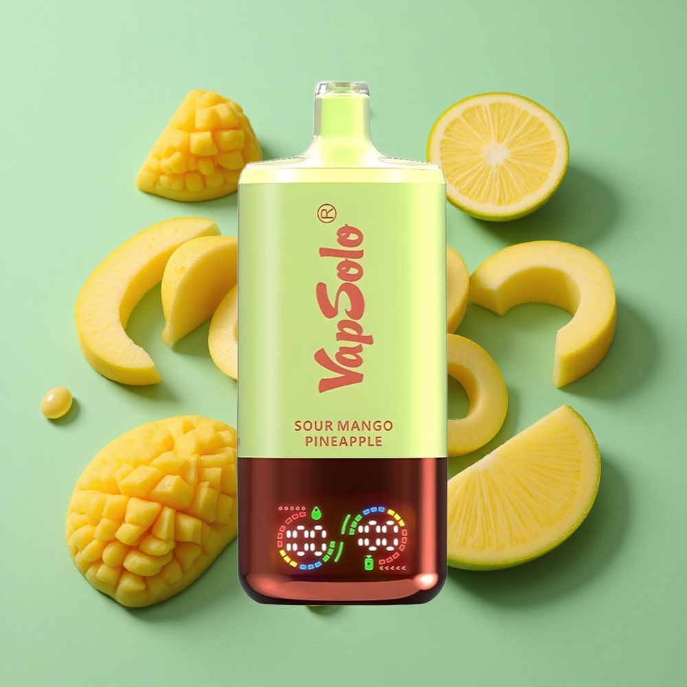 VapSolo Triple 30000 Puffs Mango Ácido Piña 40ml Chile al por mayor