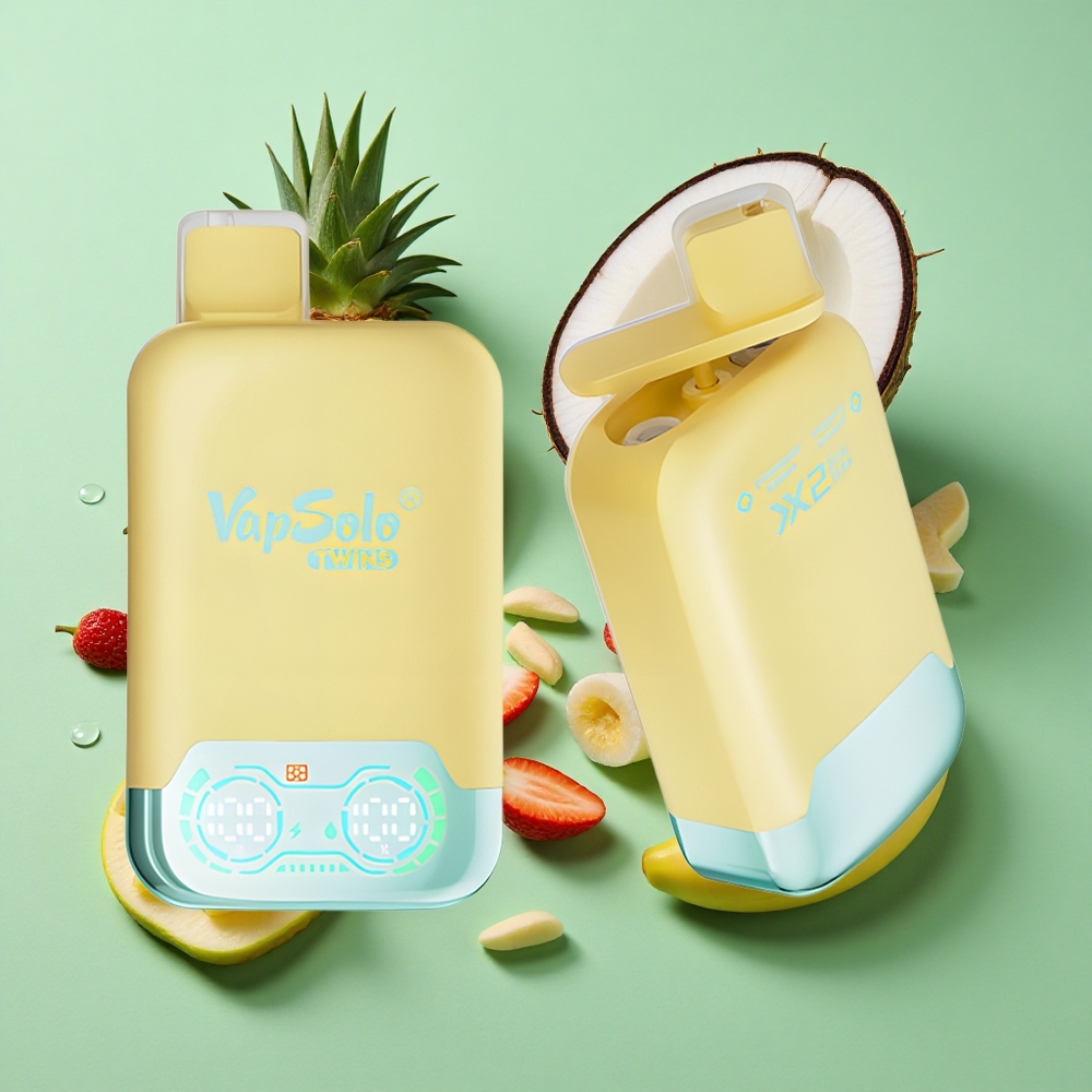 Vapsolo Twins 20000 Puffs Piña Coco & Fresa Banana 40ml Chile al por mayor
