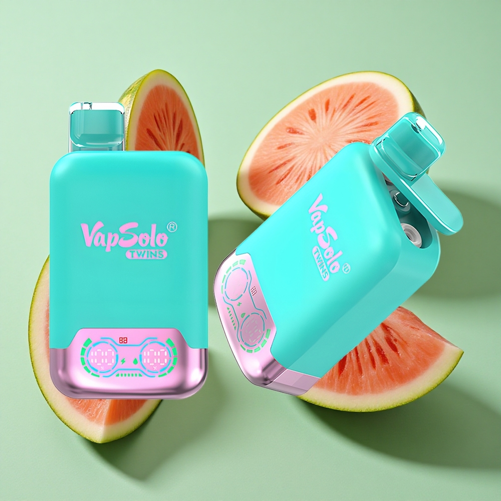 Vapsolo Twins 20000 Puffs Triple Melón & Frambuesa Sandía 40ml Chile al por mayor