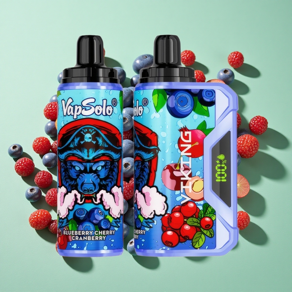 VapSolo VIKING 12000 Puffs Arándano Cereza Azul Chile al por mayor