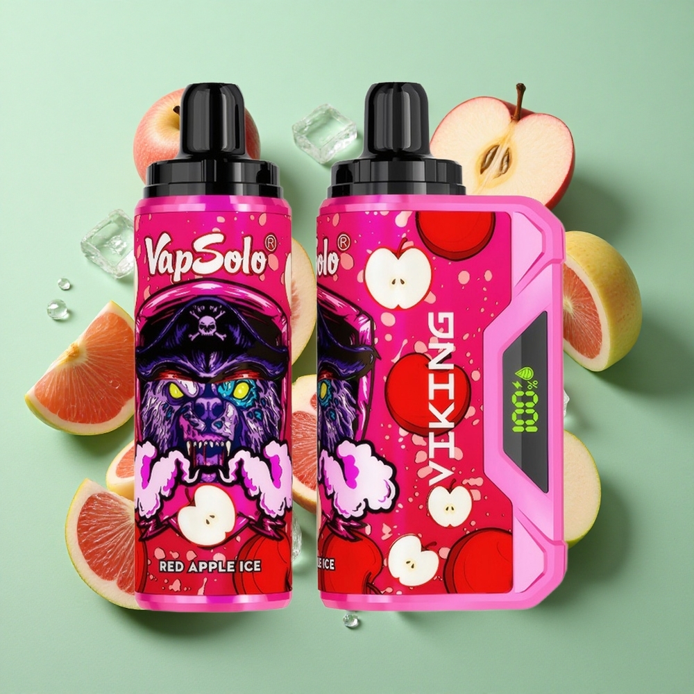 VapSolo VIKING 12000 Puffs Manzana Roja Hielo 22ml Chile al por mayor