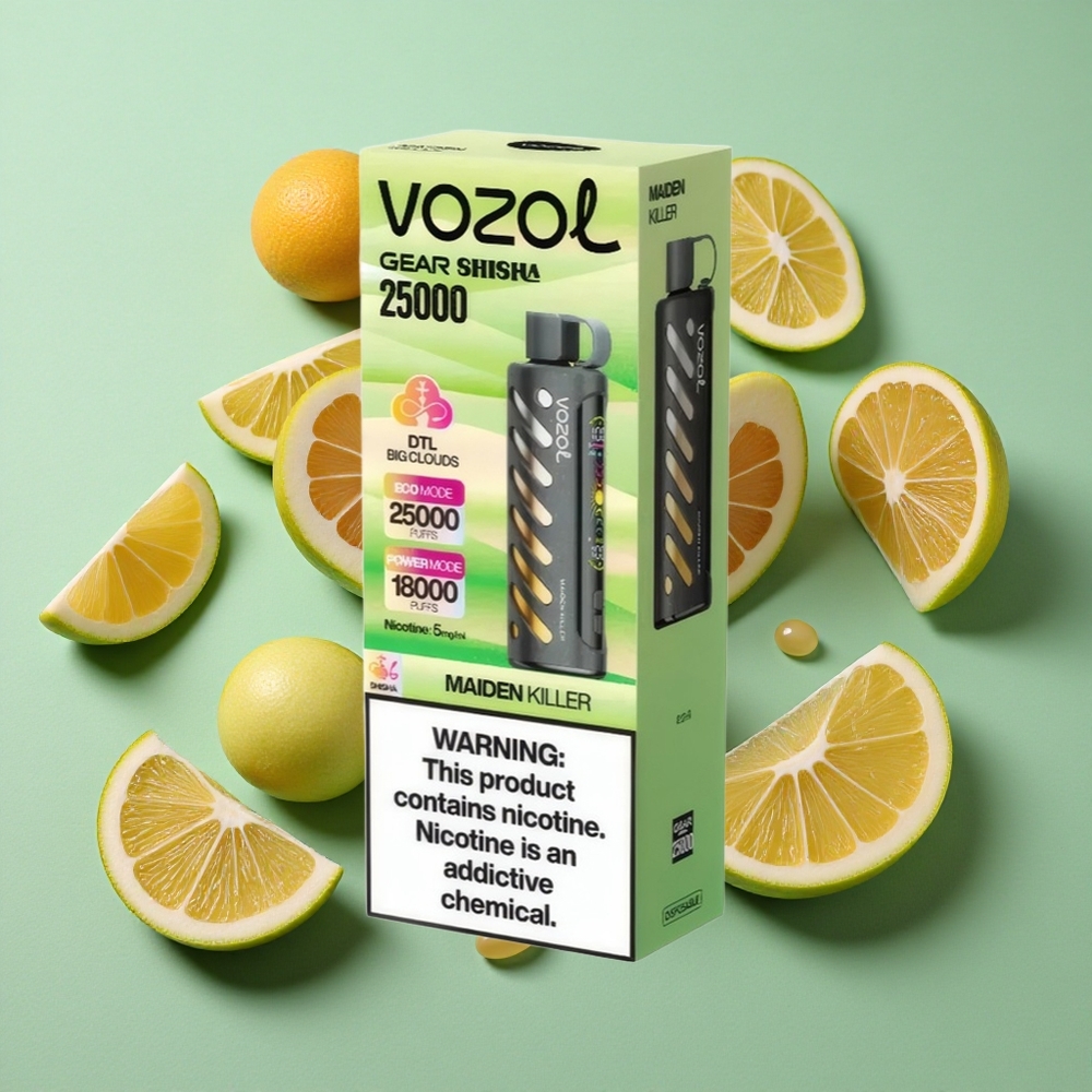 VOZOL Gear Shisha 25000 Puffs 30 Sabores Deliciosos Chile al por mayor