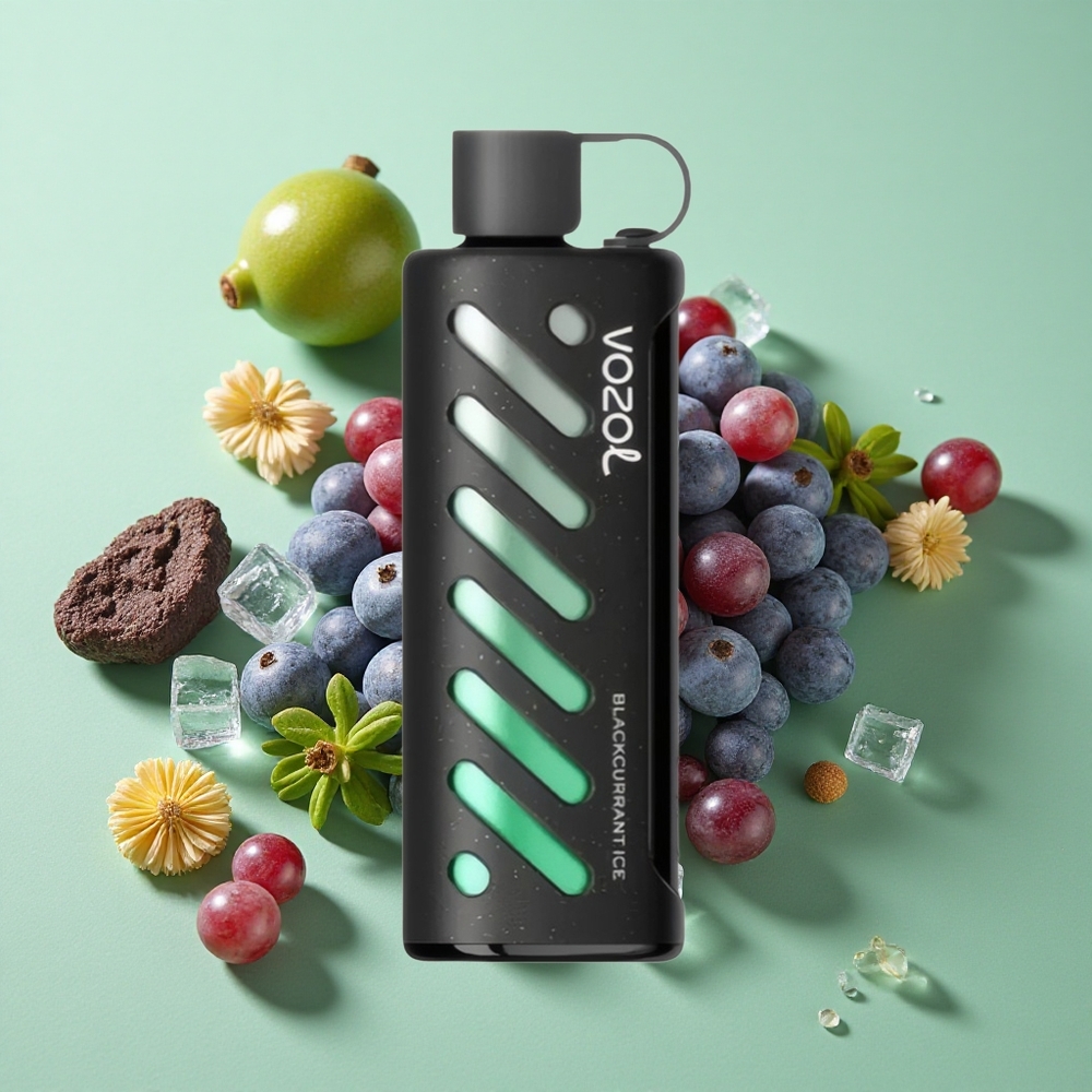 VOZOL Gear Shisha 25000 Puffs Blackcurrant Hielo 30 Sabores Chile al por mayor