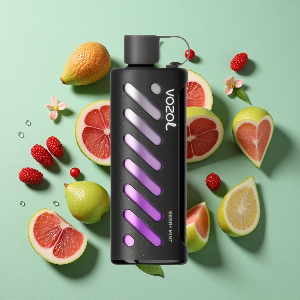 VOZOL Gear Shisha 25000 Puffs Menta Baya Dual Mesh Dual Modes Chile al por mayor