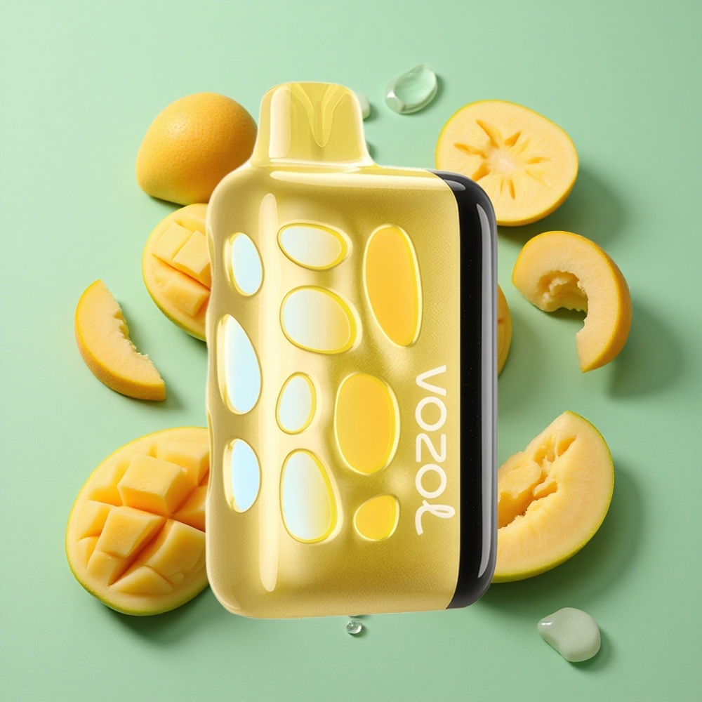 VOZOL RAVE 40000 Vape Desechable Mango Hielo Carga Rápida 80% en 20 Min Chile al por mayor