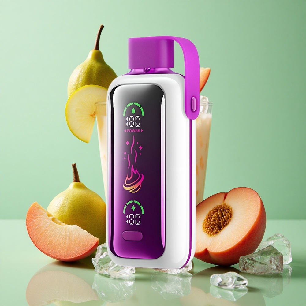 VOZOL Star 20000 Puffs Durazno Hielo Pantalla HD 2.2" Chile al por mayor
